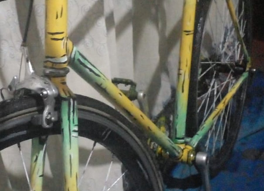 Bicycle brake and chain service photo