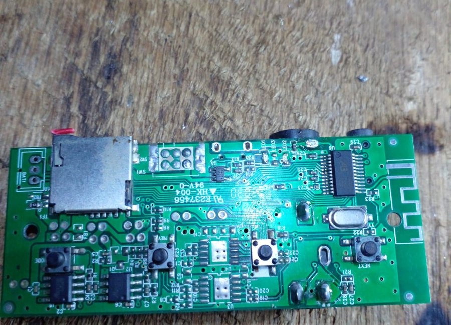 Circuit board repair back side